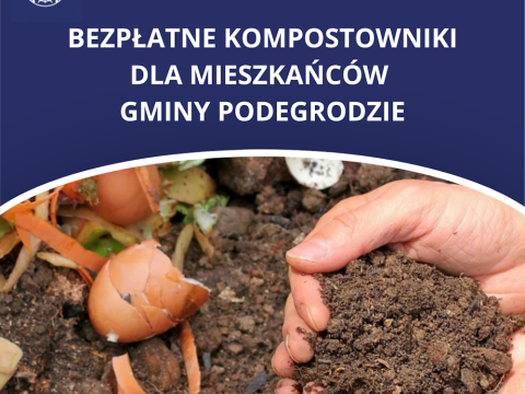 Zaopatrzenie gospodarstw domowych z terenu gminy Podegrodzie w kompostowniki
