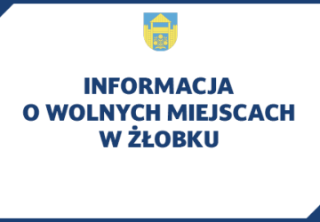 Informacja o wolnych miejscach w żłobku