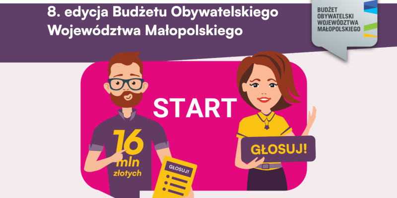 8 Edycja Budżetu Obywatelskiego Województwa Malopolskiego
