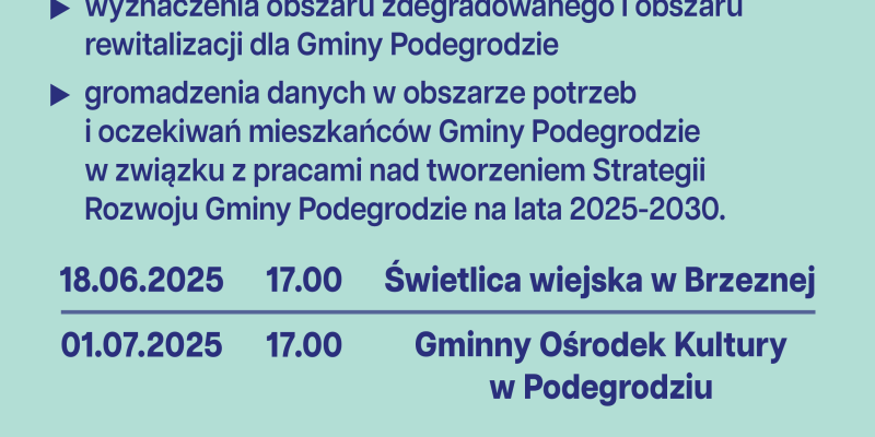 Przypomnienie o konsultacjach społecznych. Weź udział i podziel się swoją opinią!