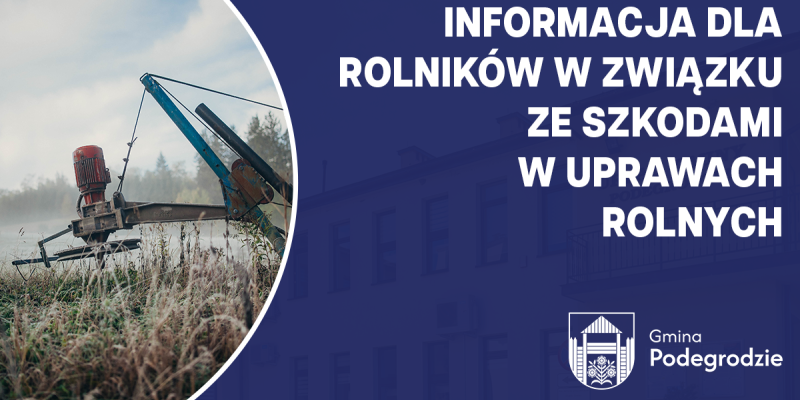 Informacja dla Rolników