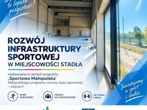 Rozwój infrastruktury sportowej w Stadłach