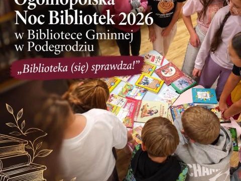 Noc Bibliotek w Bibliotece Gminnej w Podegrodziu