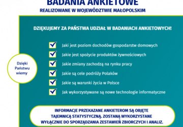 Informacja od urzędu statystycznego w Krakowie