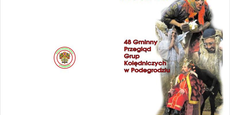 48 Gminny Przegląd Grup Kolędniczych w Podegrodziu - Regulamin