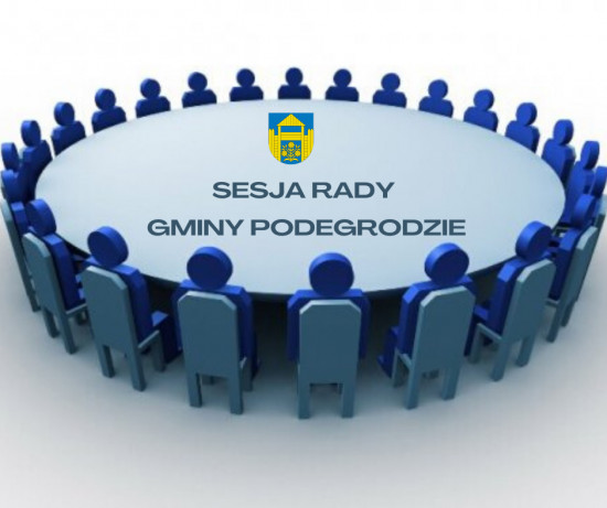 Zaproszenie do wzięcia udziału w VIII sesji Rady Gminy Podegrodzie