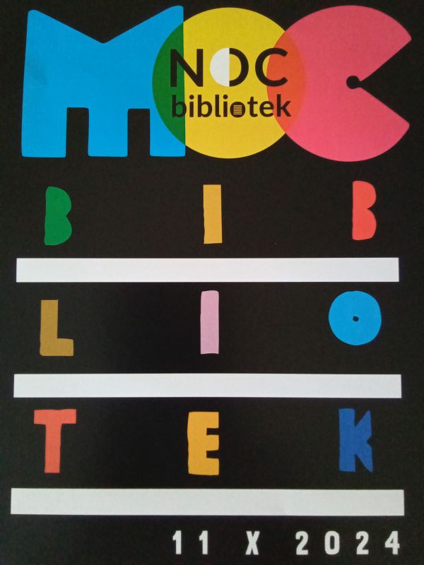 „Noc Bibliotek”– 11.10.2024 r.