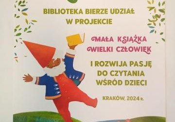 Kampania „MAŁA KSIĄŻKA – WIELKI CZŁOWIEK” w Bibliotece Gminnej w Podegrodziu